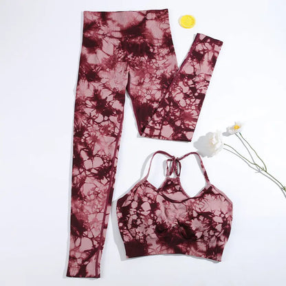 Completo Sportivo Tie Dye 2 Pezzi da Donna