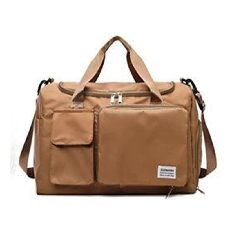 Borsa da Palestra Donna Impermeabile in Tela | Scomparto Scarpe & Tracolla