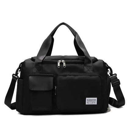 Borsa da Palestra Donna Impermeabile in Tela | Scomparto Scarpe & Tracolla