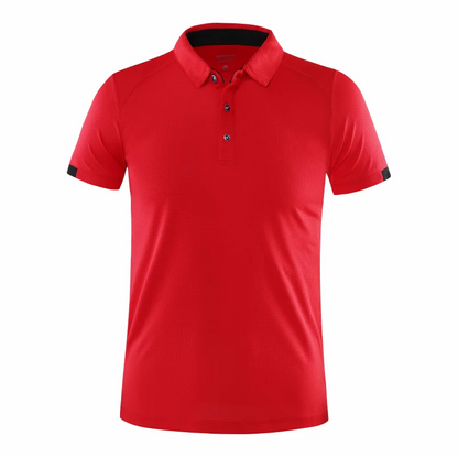 Polo Sportiva Uomo Traspirante