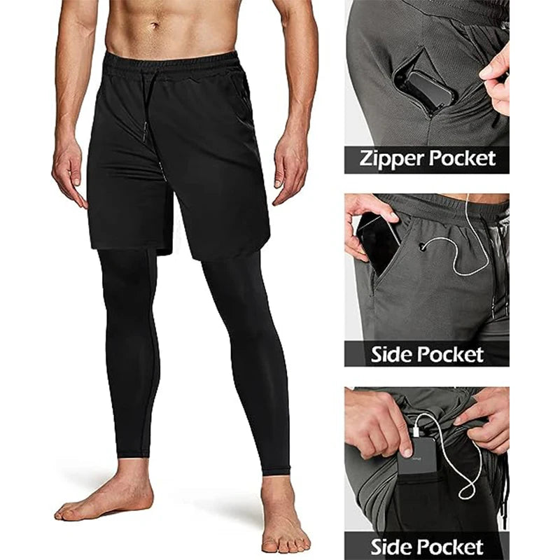 Pantaloni da Corsa e Training Uomo con Coulisse