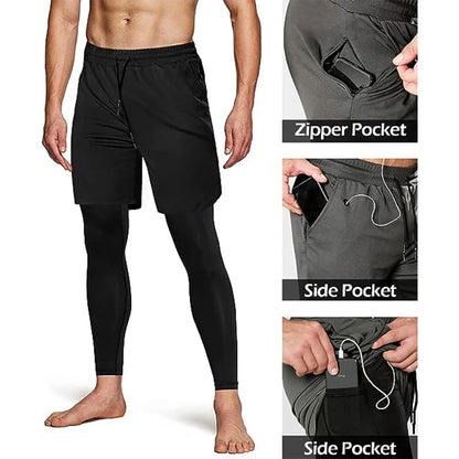 Pantaloni da Corsa e Training Uomo con Coulisse