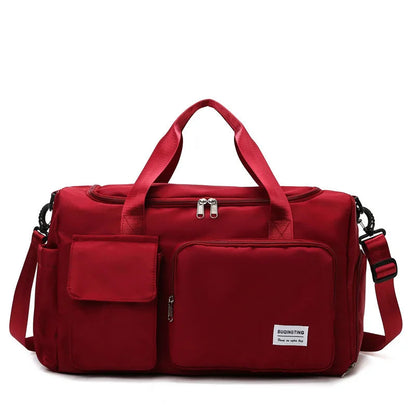 Borsa da Palestra Donna Impermeabile in Tela | Scomparto Scarpe & Tracolla