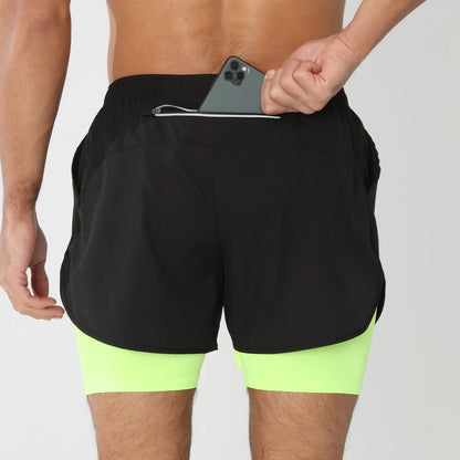 Pantaloncini Corsa Uomo GITF 2 in 1
